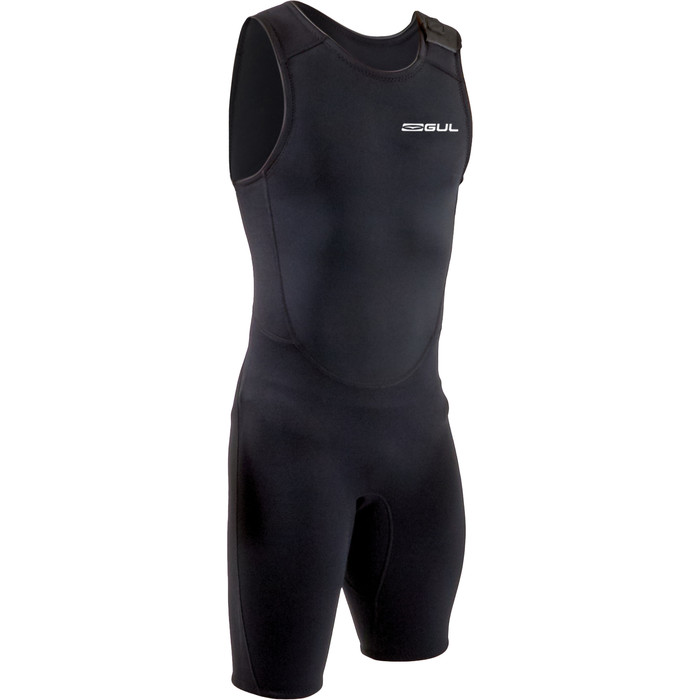 2024 Gul Mens Response 3/2mm Flatlock Short John Wetsuit RE5304-B9